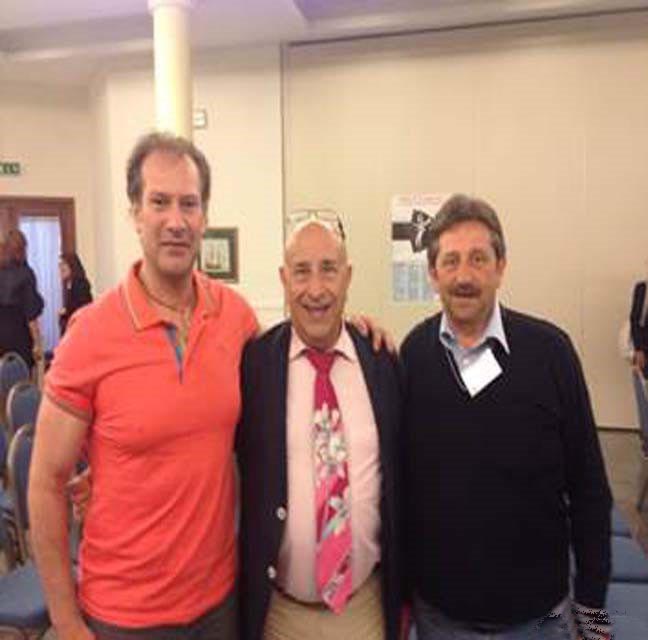 Dr F. cosentino con Prof. B. Bricot e Dr. F.P. Sieli